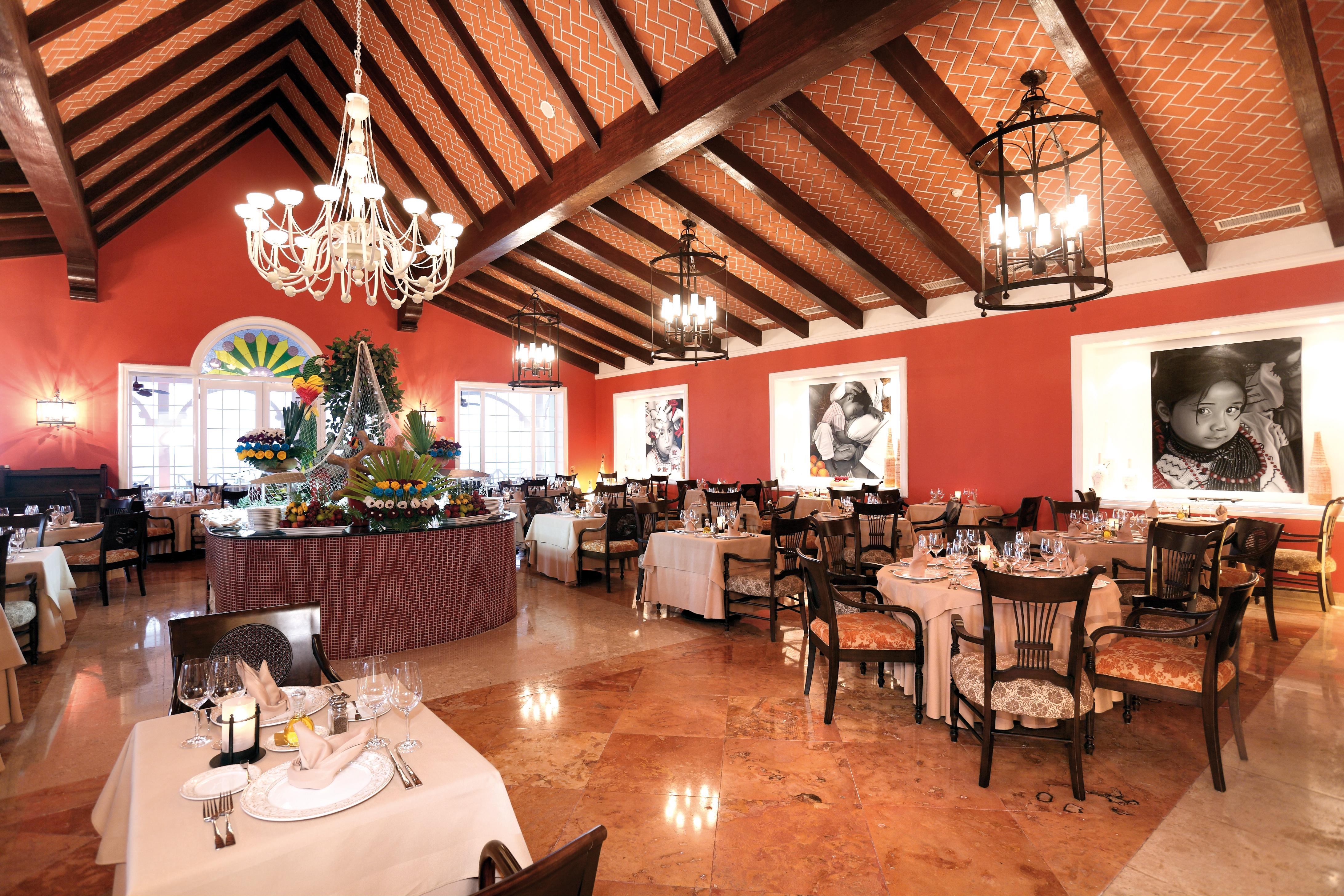 Barcelo Maya Palace Xpu Ha Nhà hàng bức ảnh